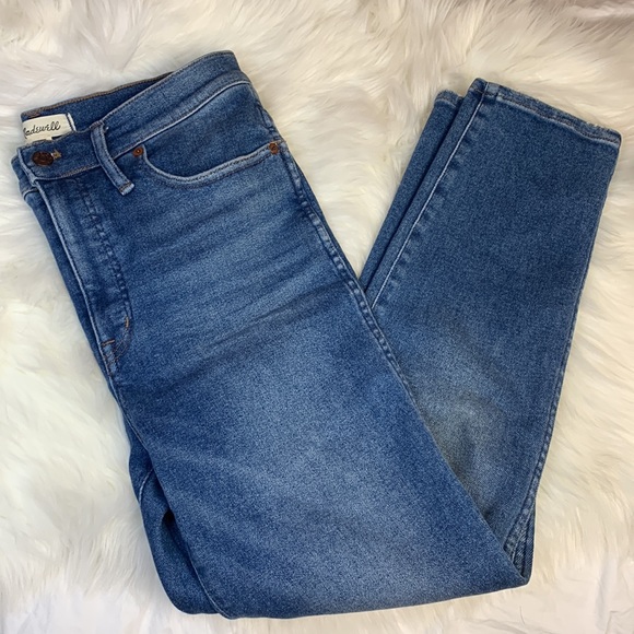 NWT Madewell High Waist Stovepipe Jeans - Picture 3 of 6